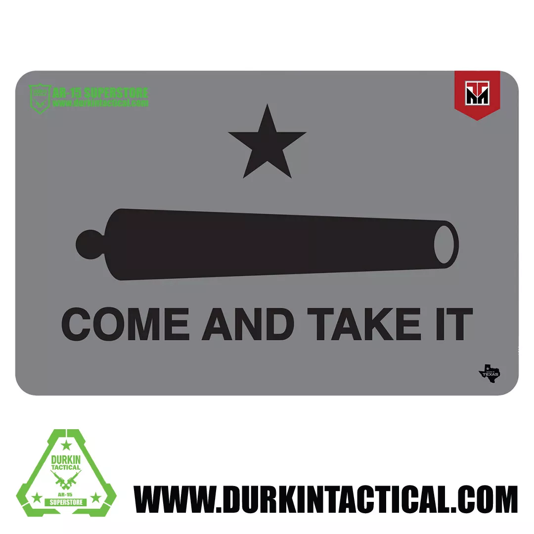 Durkin Tactical Come & Take It Cannon Gun Cleaning Mat 17″ X 11″