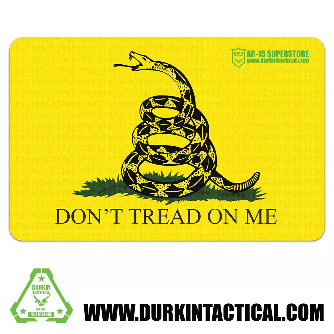 Durkin Tactical Gadsden Flag Gun Cleaning Mat 17″ x 11″