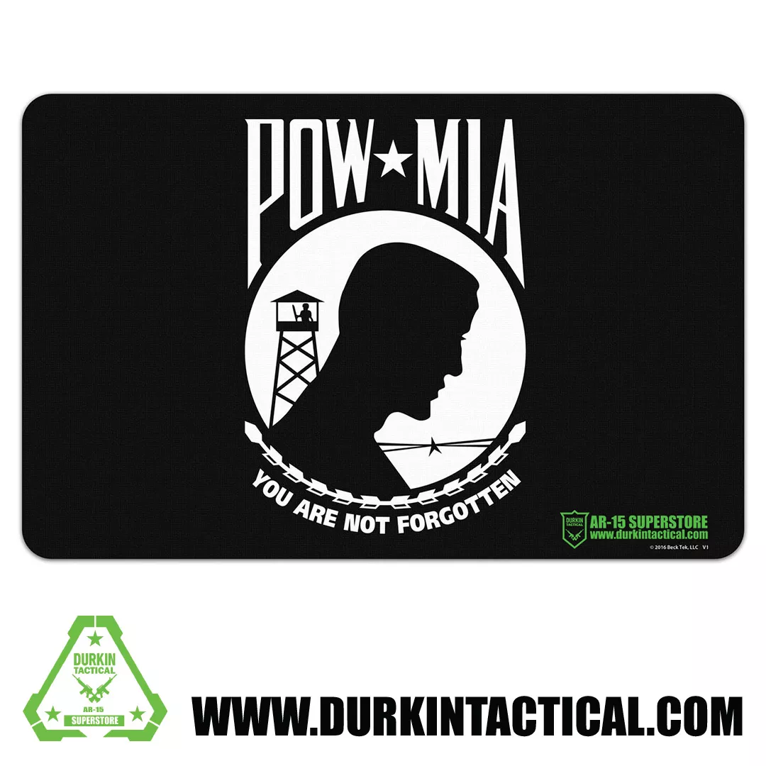 Durkin Tactical POW MIA Gun Cleaning Mat 17″ x 11″