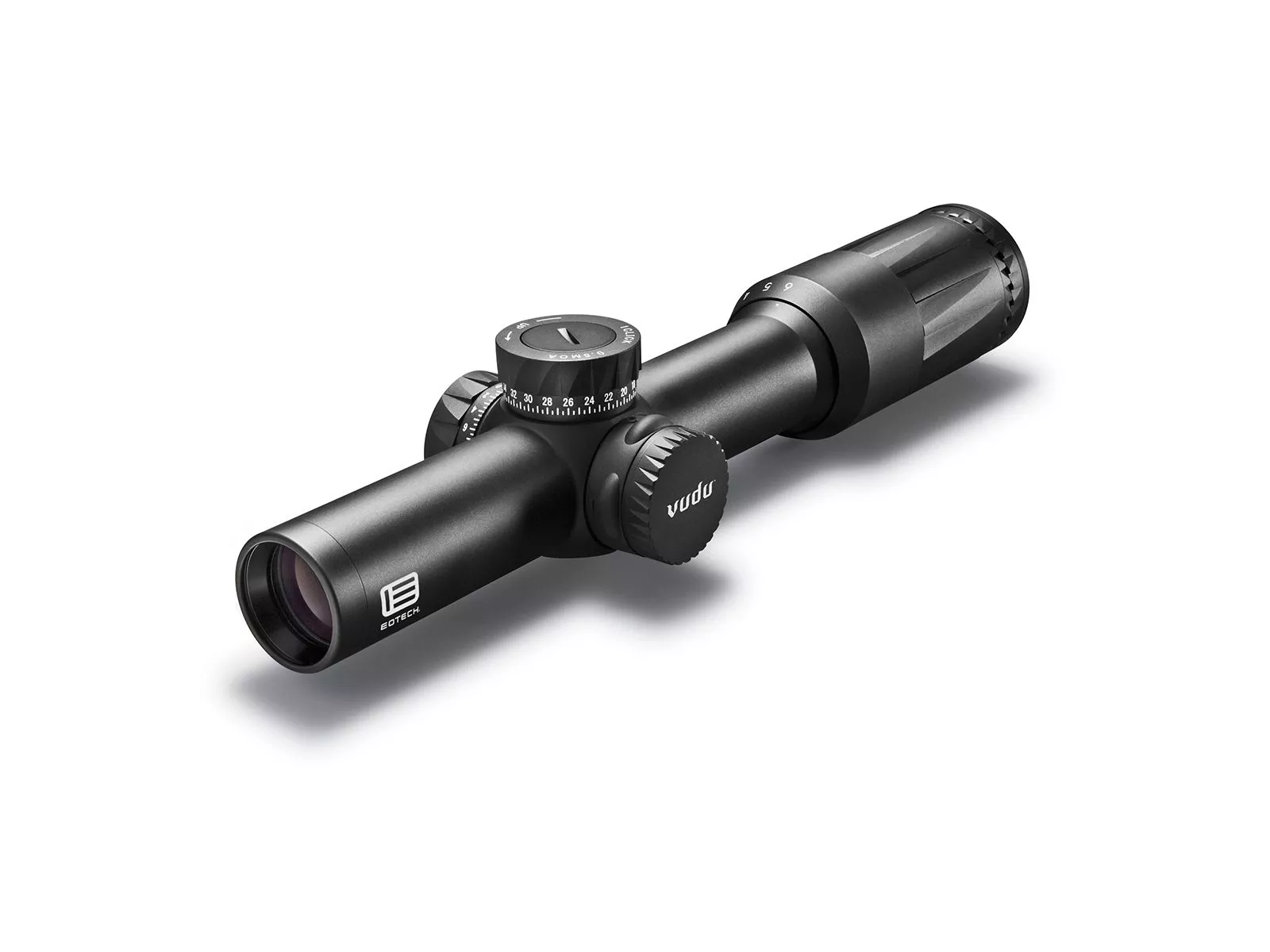 EOTECH Vudu Precision Rifle Scope, 1-6X, SR-3 5.56mm BDC, LPVO, Black Finish (VUDU16FFSR3)