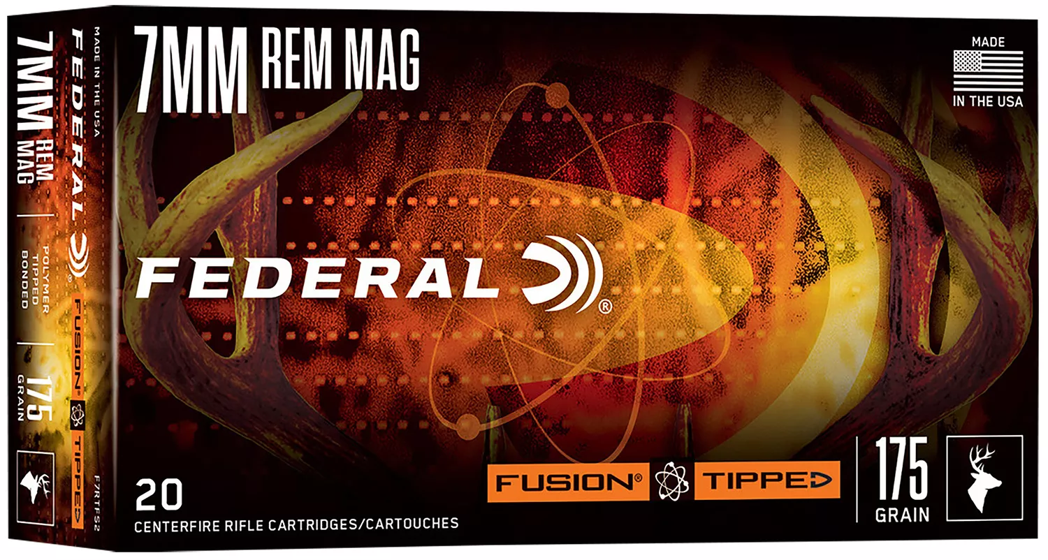 Federal Fusion 7mm PRC 175gr Bonded Soft Point Ammo