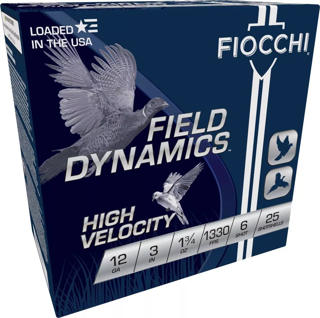 Fiocchi 12 Gauge High Velocity Lead Ammo #6 Shot