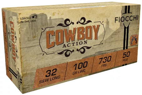 Fiocchi .32 S&W Long 100gr LWC Ammunition – 50 Rounds