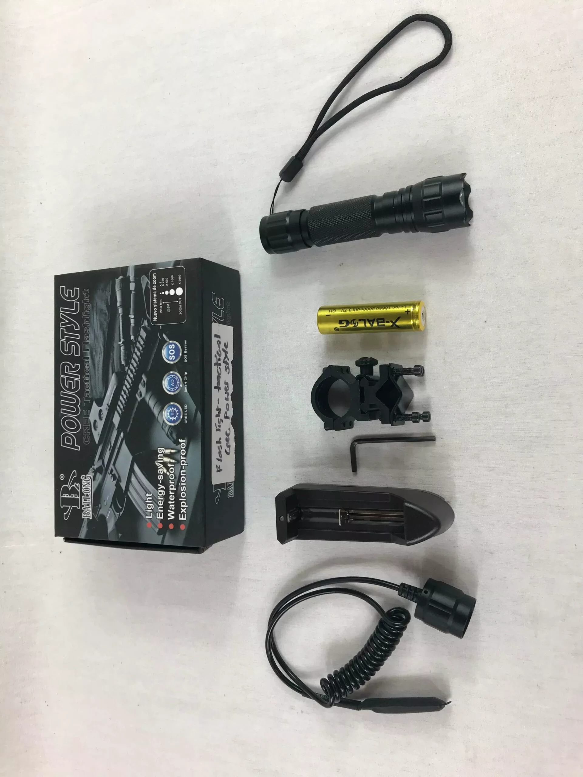 FLASH LITE – TACTICAL CREE POWER STYLE