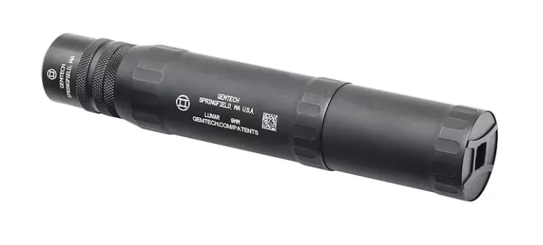 Gemtech Lunar 9 Suppressor 3-Lug 9mm Silencer