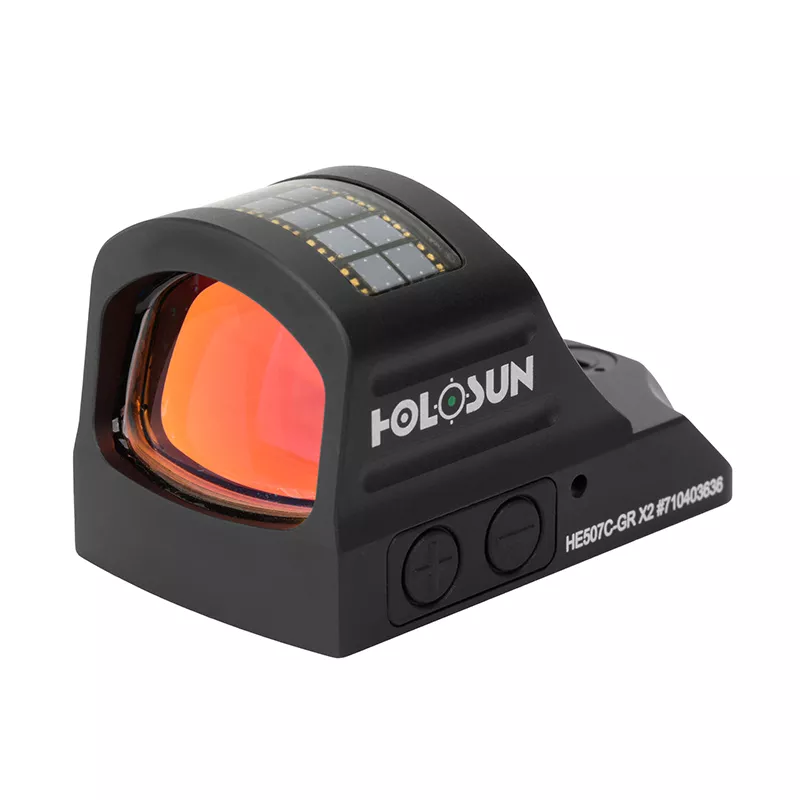 Holosun HE507C-GR X2 Series, Pistol Optic, Green 2 MOA Dot & 32 MOA Circle (HE507C-GR-X2)