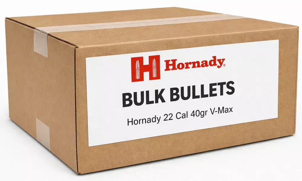 Hornady 22 Cal 40gr V-Max (Bulk / OEM)