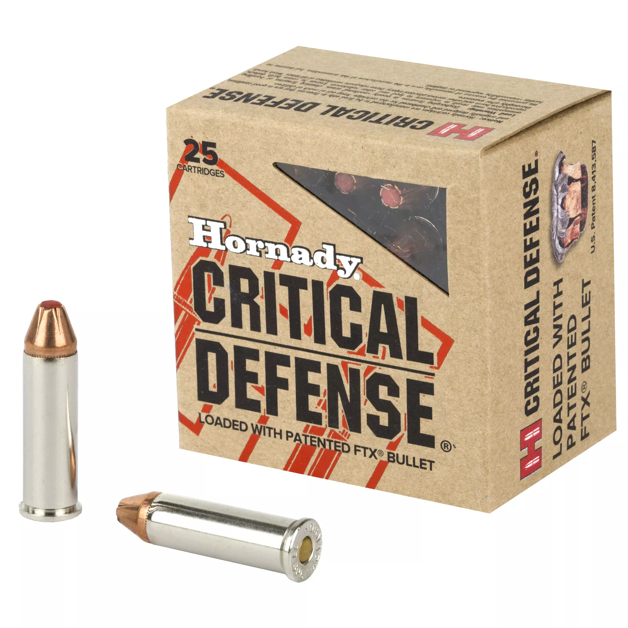 Hornady Critical Defense 38SPL 110Gr FTX Ammunition (90310)