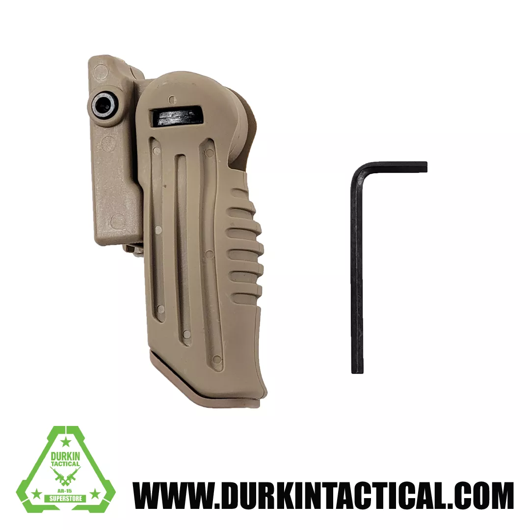 J.E. Folding Grip with Storage – FDE