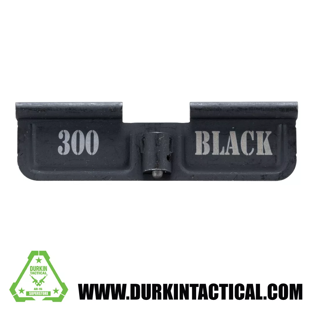 Laser Engraved Ejection Port Dust Cover – 300 Black