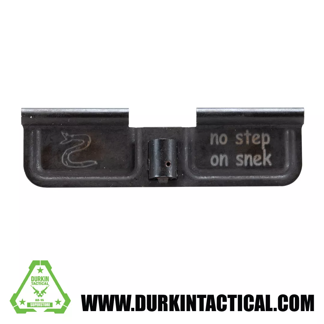 Laser Engraved Ejection Port Dust Cover – no step on snek