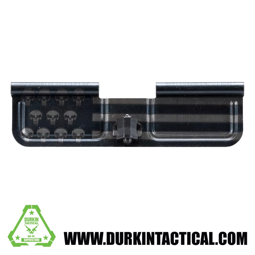 Laser Engraved Ejection Port Dust Cover – Punisher USA Flag