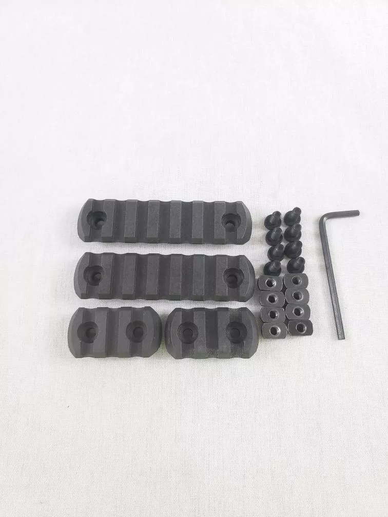Lightweight Polymer MLOK Rail Section Combo