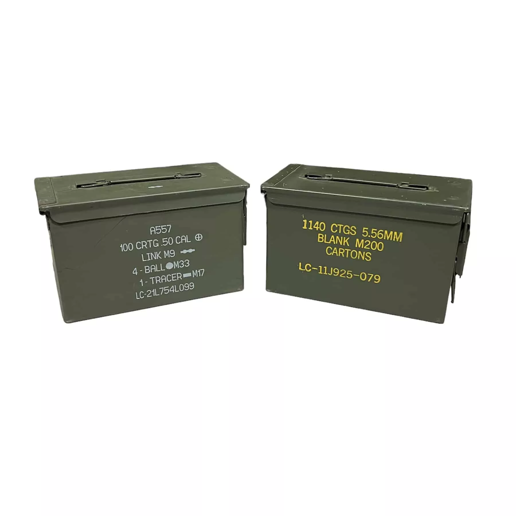 M2A1 / M2A2 50 Cal Size Ammo Cans