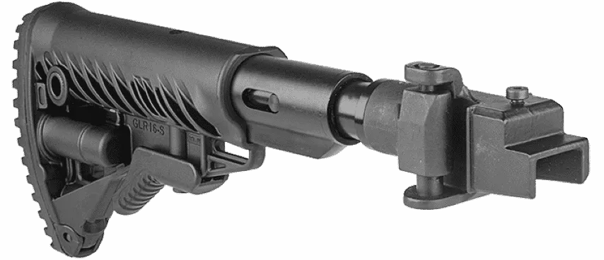 M4 AK SB Fab Defense M4 Shock Absorbeing Folding Buttstock For AKM (Metal Joint)