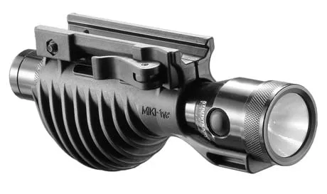 MIKI 1" FAB POTATO SHAPED FOREGRIP 1' FLASHLIGHT ADAPTER