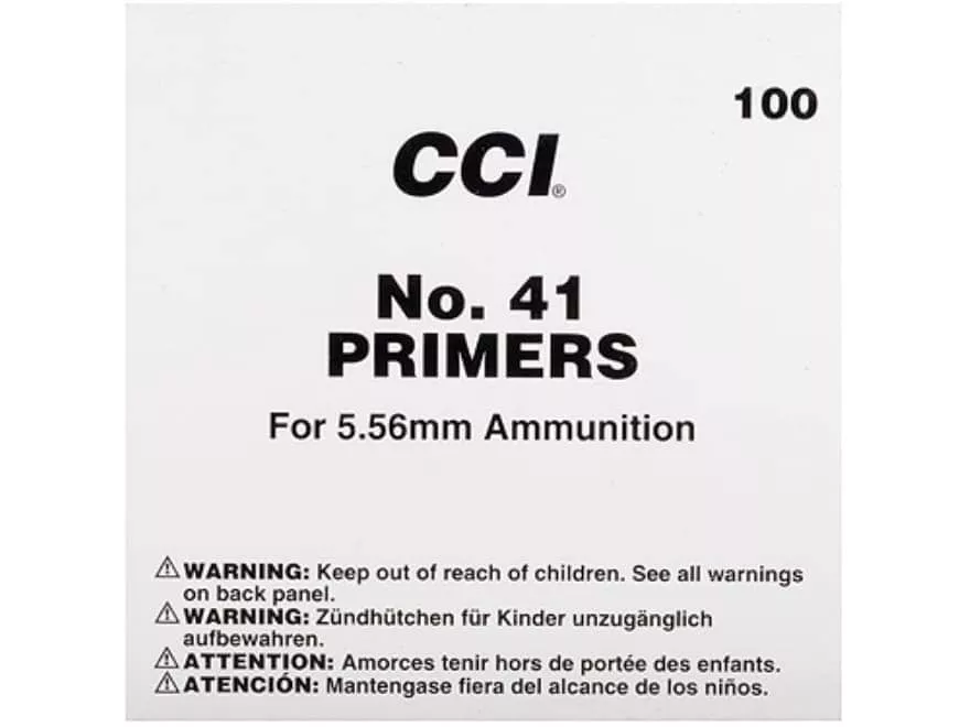 Mil-Spec No.41 / 5.56 Primer | Small Rifle
