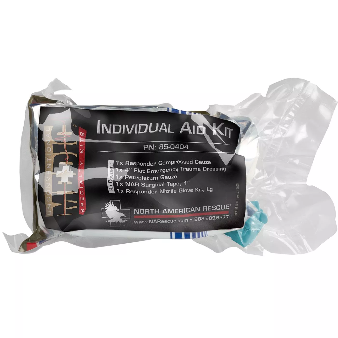 North American Rescue, NAR, Individual Aid Kit (85-0404)