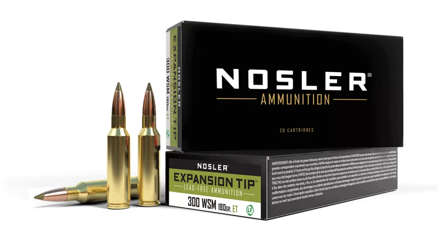 Nosler 300 WSM 180gr Expansion Tip SP Ammunition (20ct)