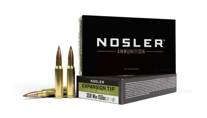 Nosler 308 Win 150gr Expansion Tip Ammunition (20ct)