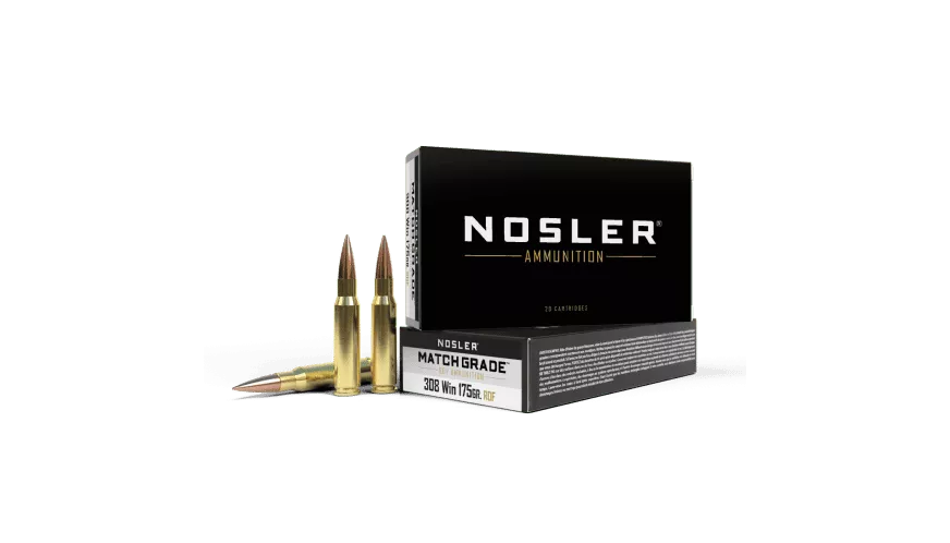Nosler 308 Win 175gr RDF Match Grade Ammunition (20ct)