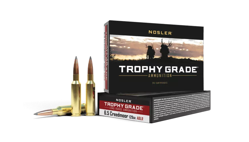 Nosler 6.5 Creedmoor 129gr AccuBond Long Range Trophy Grade Ammunition (20ct)
