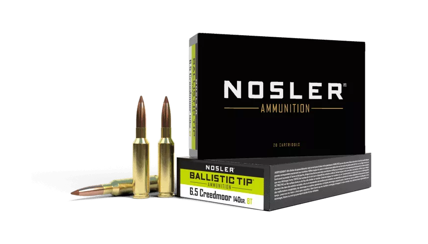 Nosler 6.5 Creedmoor 140gr Ballistic Tip Hunting Ammunition (20ct)
