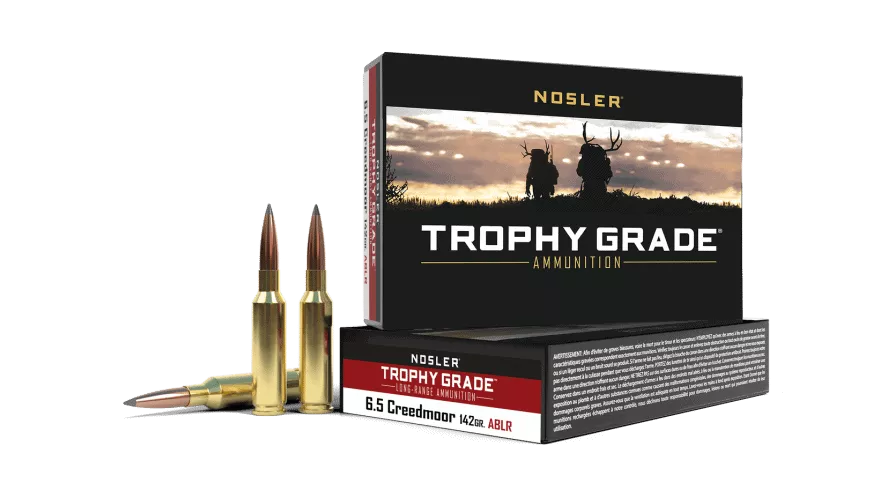 Nosler 6.5 Creedmoor 142gr AccuBond Long Range Trophy Grade Ammunition (20ct)