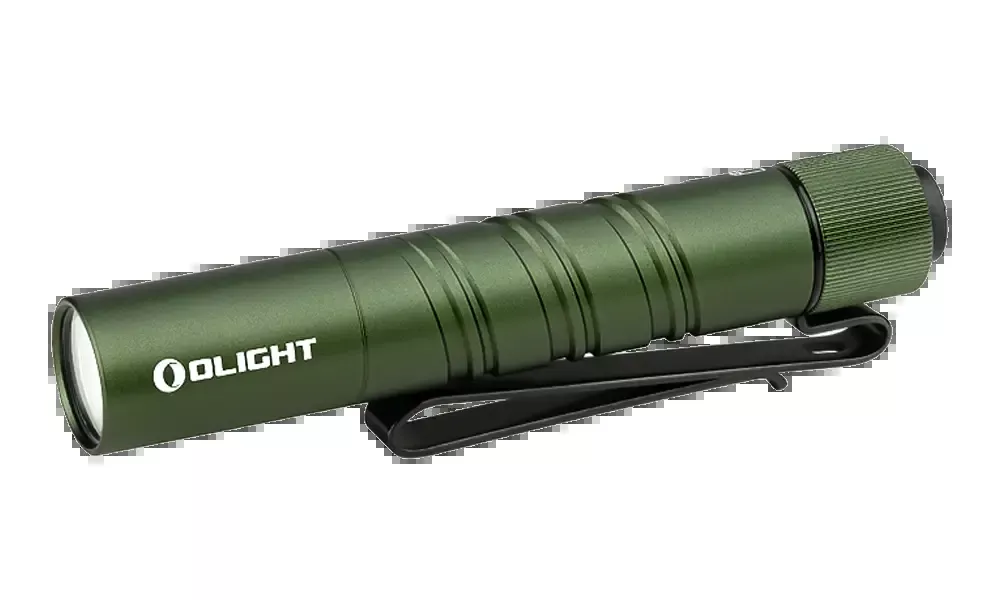 Olight i3T‑2 EOS Small EDC Flashlight | OD Green