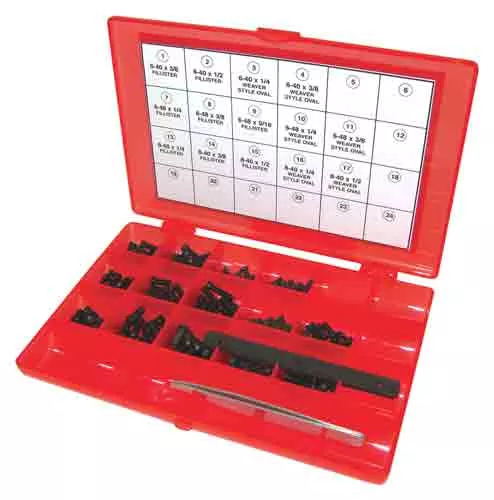 Pachmayr Master Gunsmith Hex Head Screw Kit – 142 Pieces