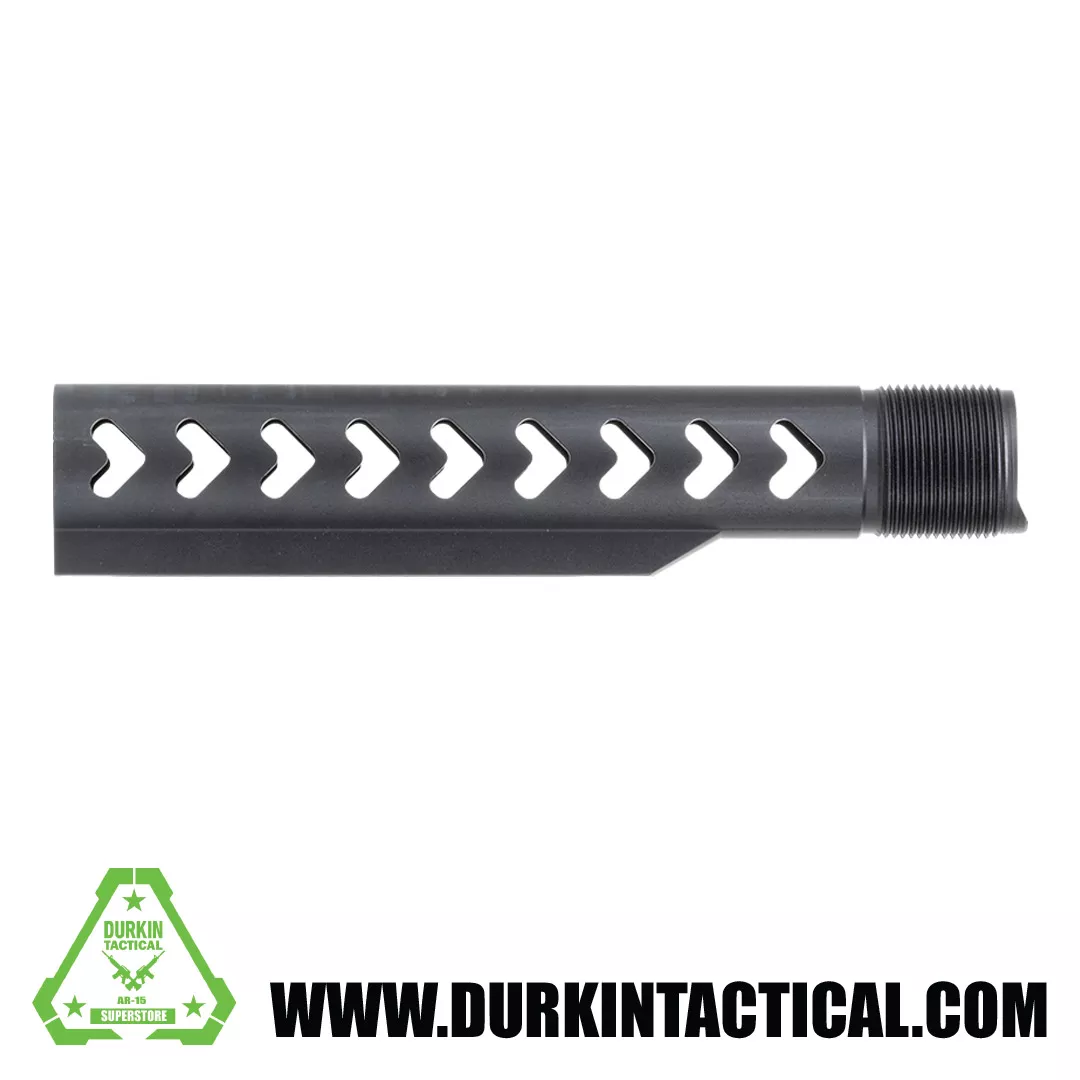 PS-BTM3 Pro-Series DPMS Platform MilSpec Skeletonized Buffer Tube, Arrow Pattern – Black