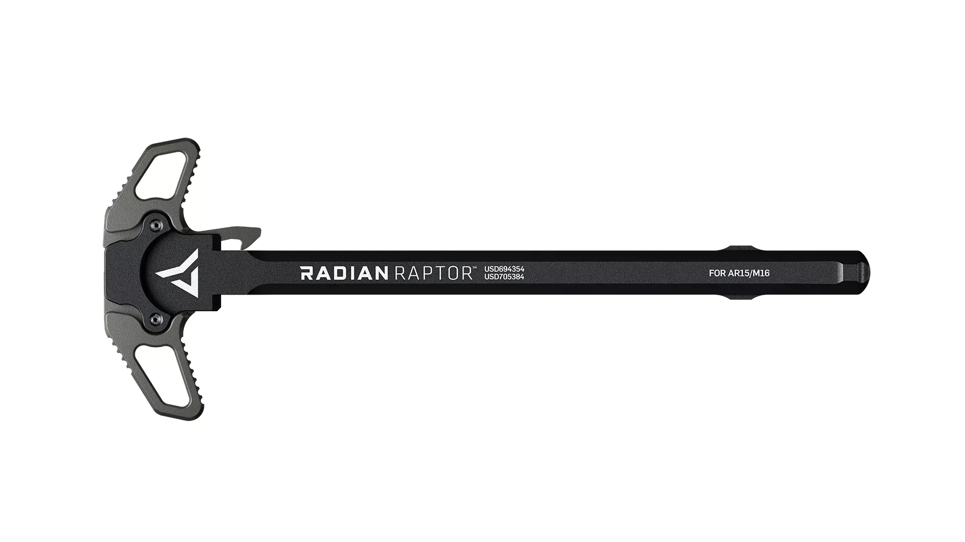 Radian Raptor AR15 Ambi Charging Handle - Radian Gray