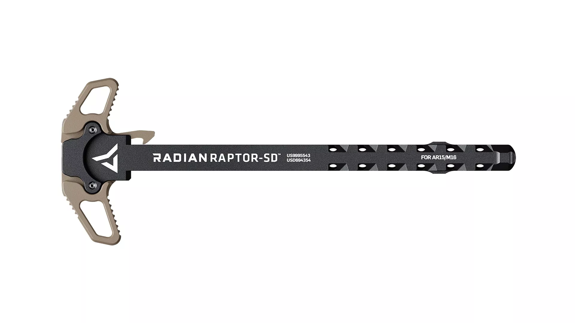 Radian Raptor-SD AR15 Ambi Charging Handle | Flat Dark Earth