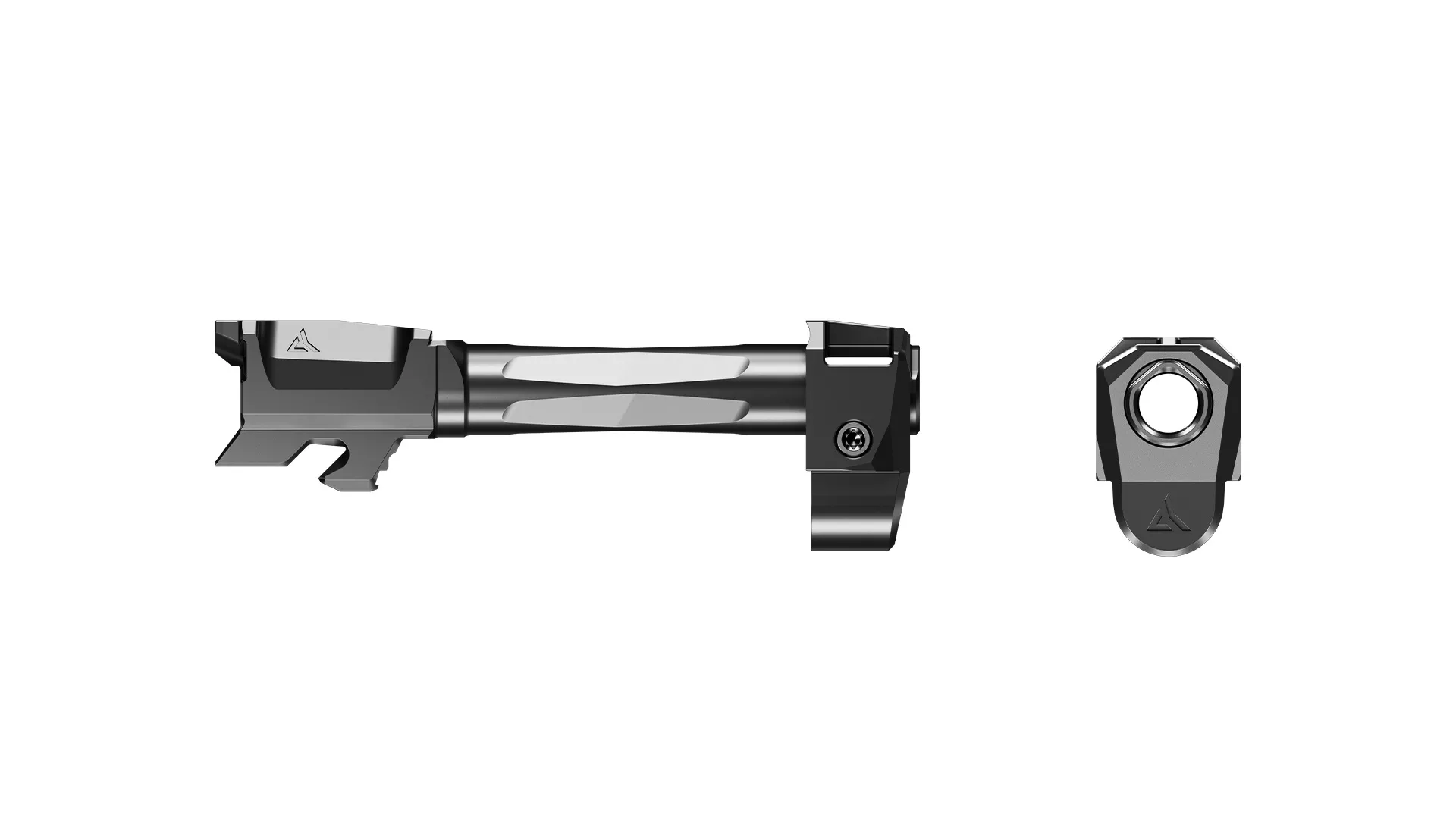Radian Weapons, RAMJET, Barrel with AFTERBURNER Compensator, 9mm, G43 Black (R0842)