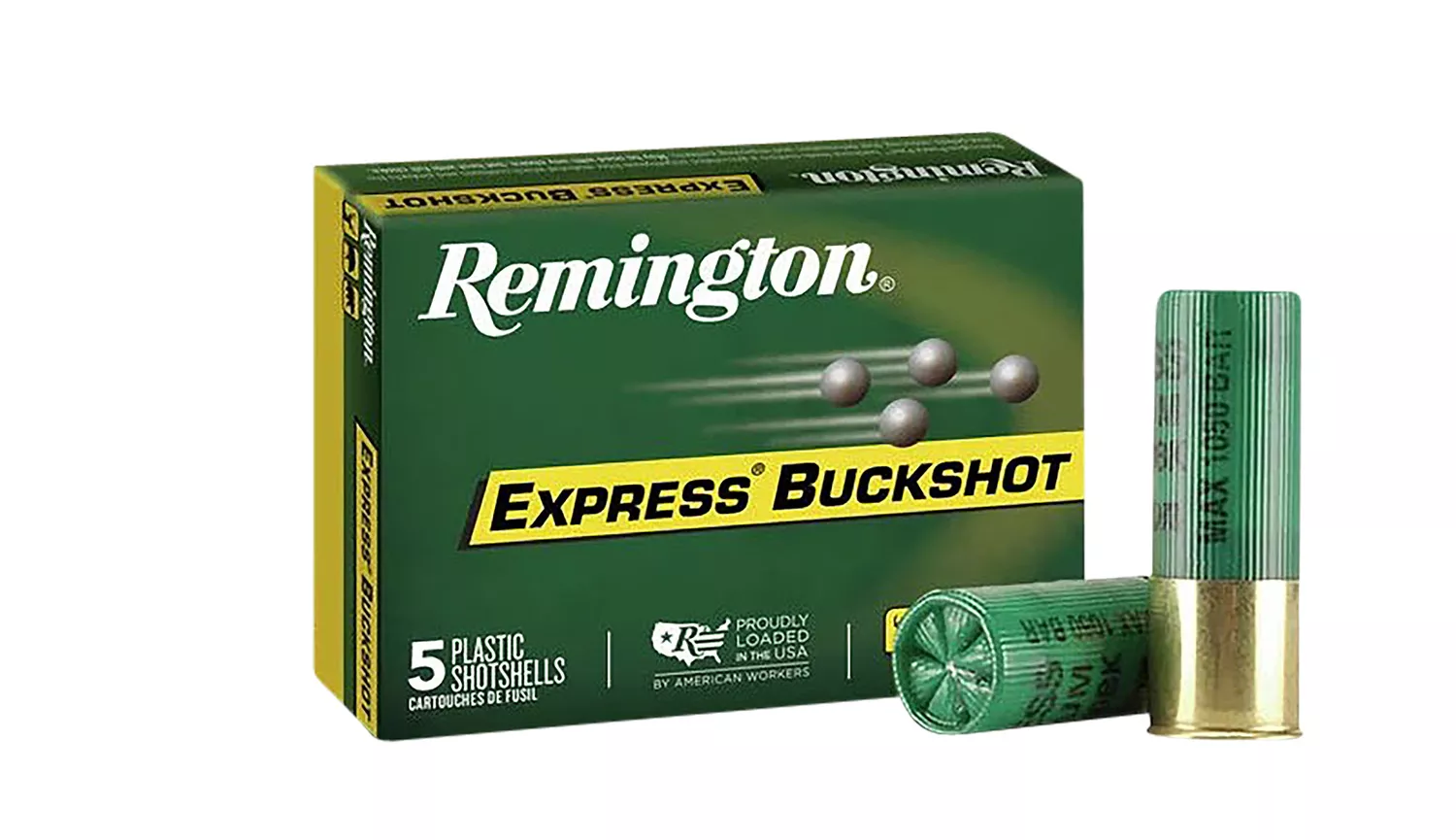 Remington 12 Gauge 3″ Express Buckshot 4 Buck