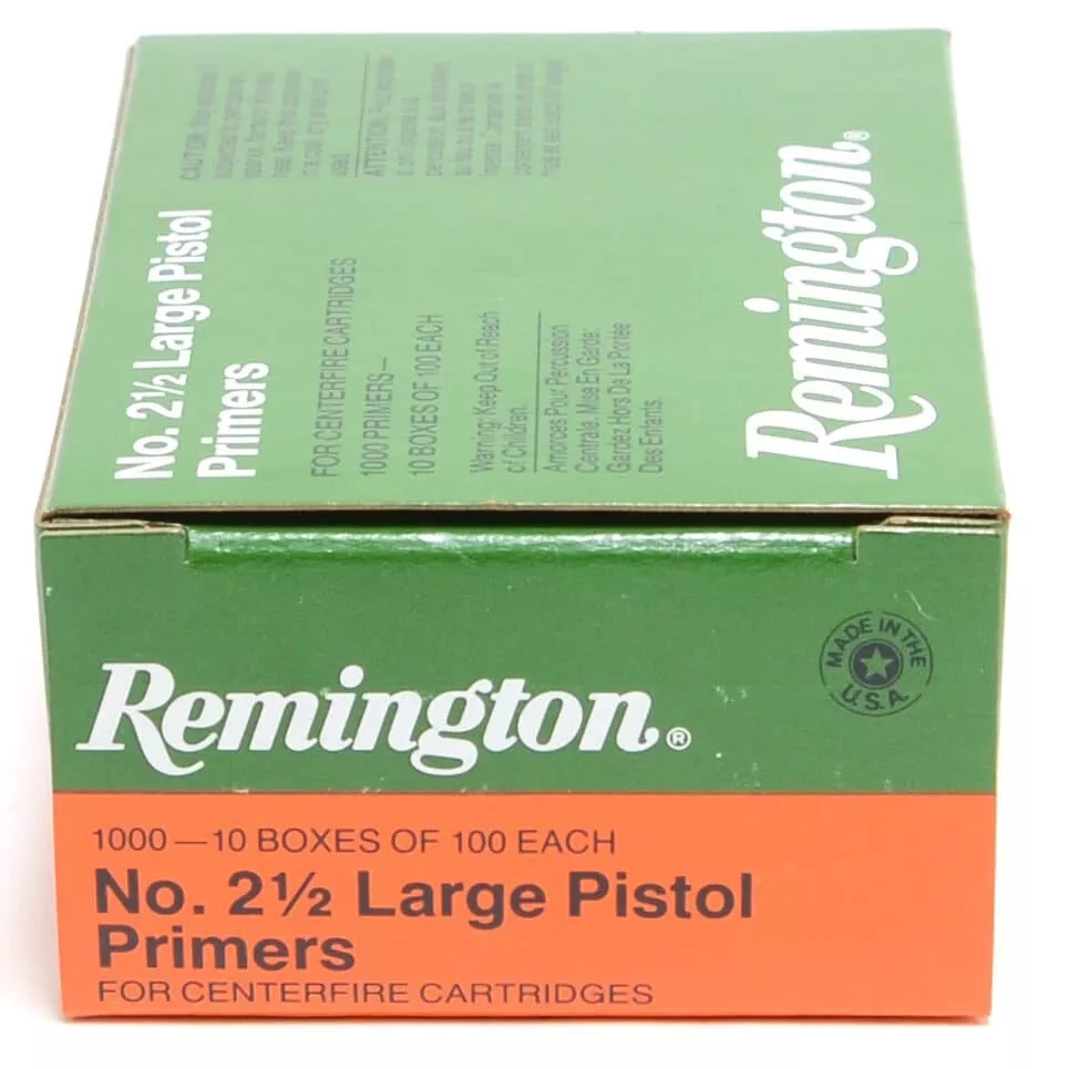 Remington 212 Large Pistol Primers