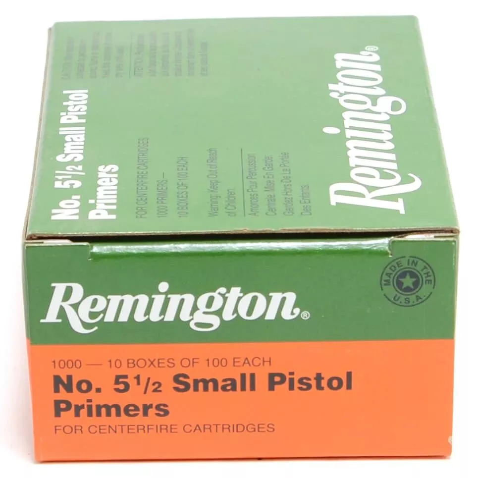 Remington 512 Small Pistol Magnum Primers