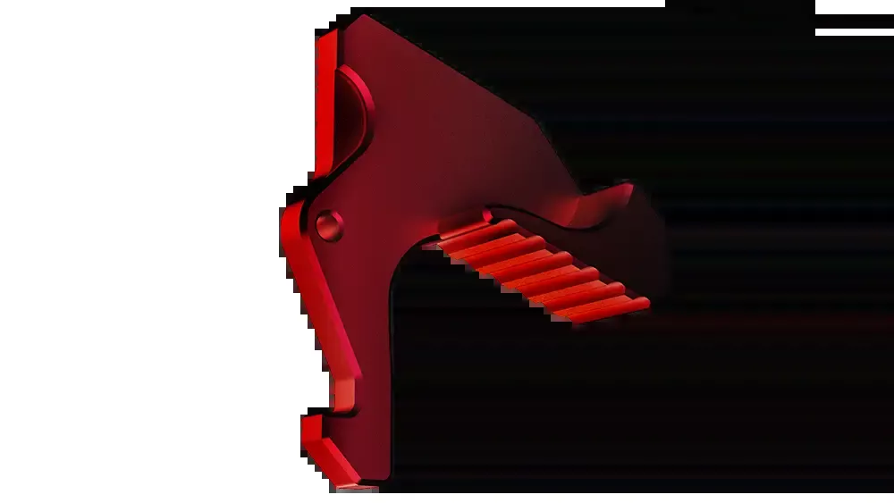 Rise Armament RISE Extended AR Charging Handle Latch | RISE Red