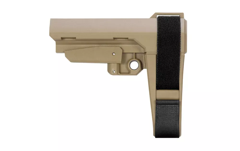 SB Tactical SBA3 Pistol Stabilizing AR Brace | Flat Dark Earth