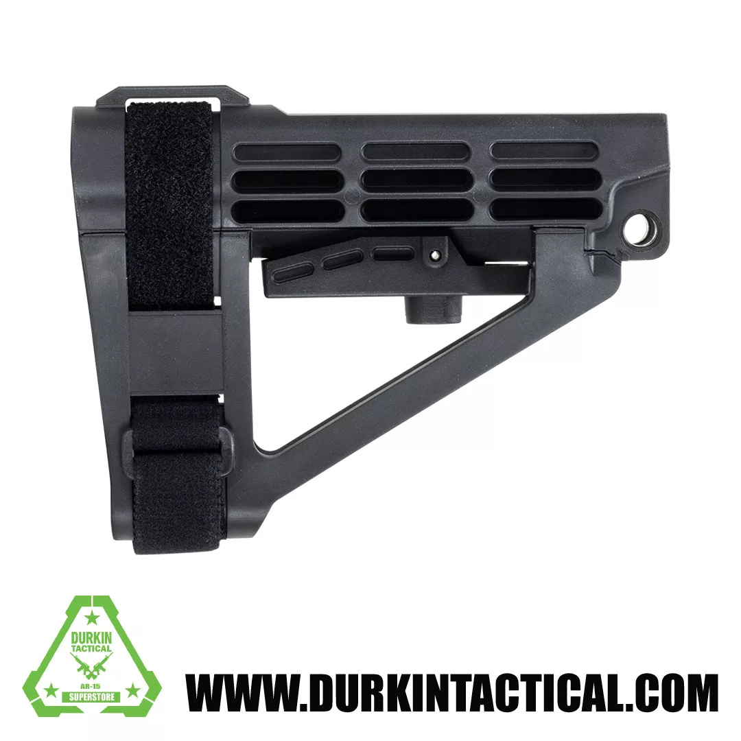 SB Tactical SBA4 Pistol Stabilizing Brace – Black | No Tube |