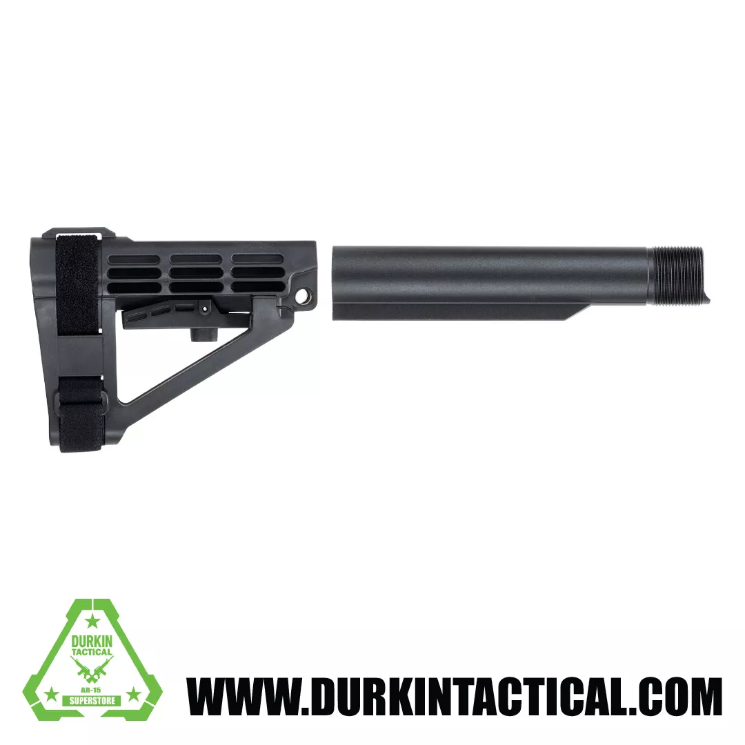 SB Tactical SBA4 Pistol Stabilizing Brace Collapsible AR-15 Black w/ tube