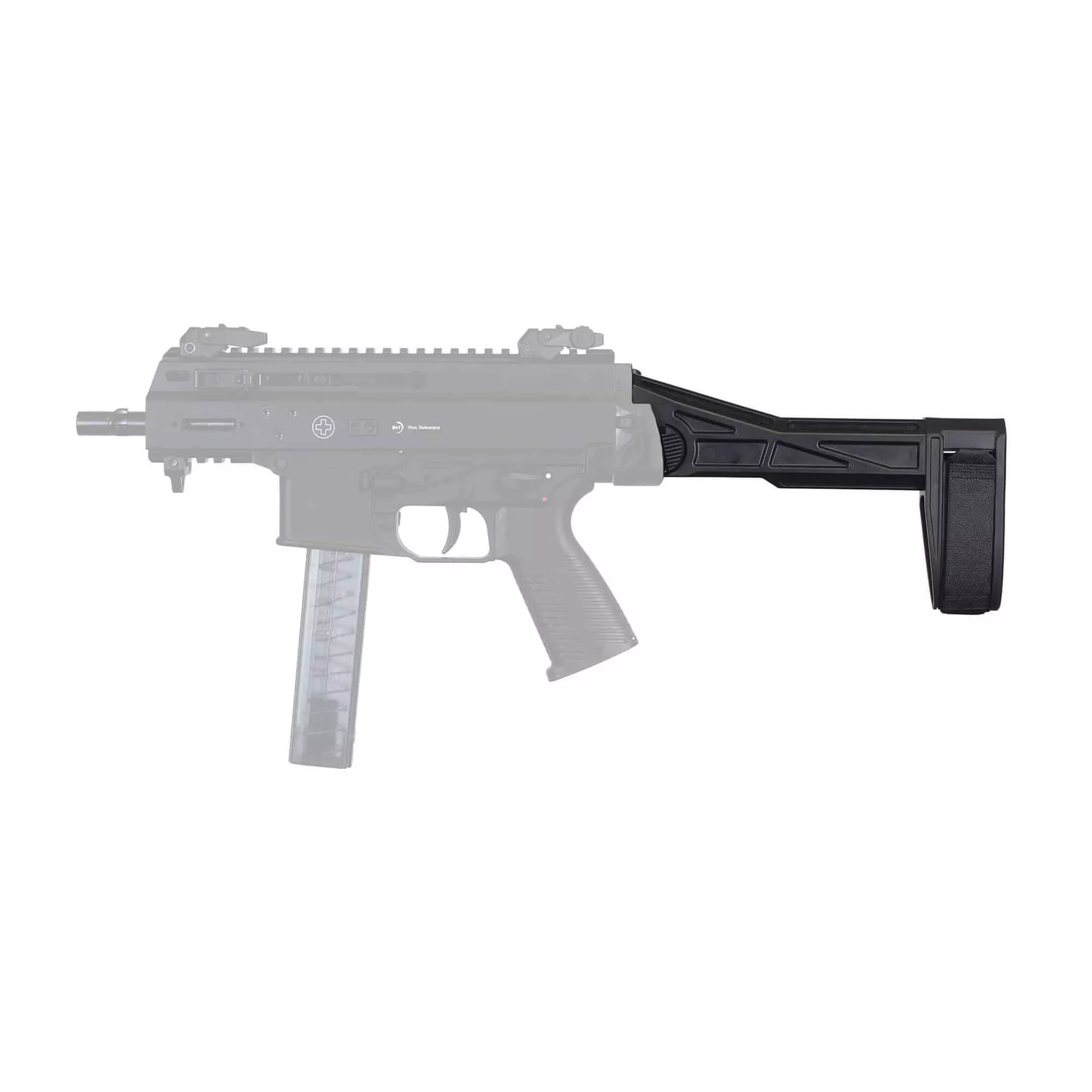 SB Tactical SBT-G2, Side Folding Brace, Black (SBT2-01-SB)