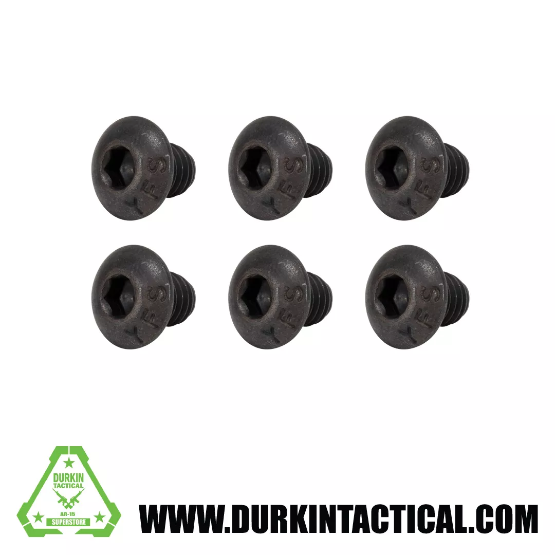 SCREWS FOR AR-15 FREE FLOATING HANDGUARD BARREL NUT (6 PACK)