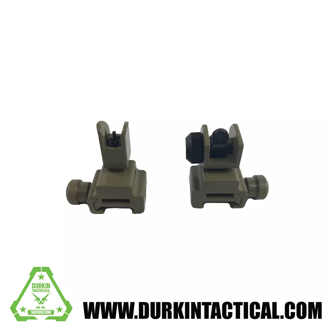 SIGHT – FRONT/REAR FDE LG FLIP