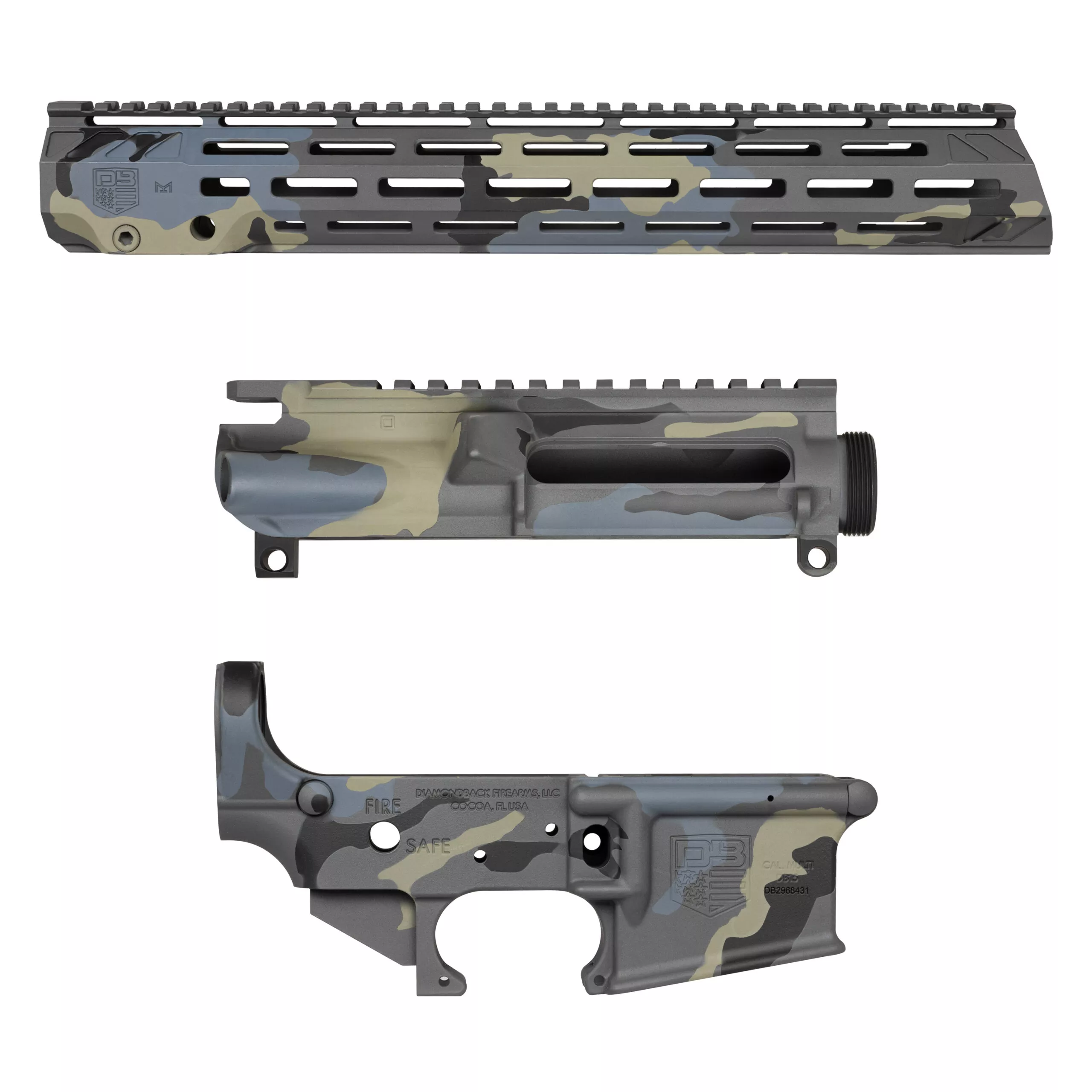 **SOLD OUT**–Grey Ghost – AR15 Upper, Rail, and Lower Cerakote Set