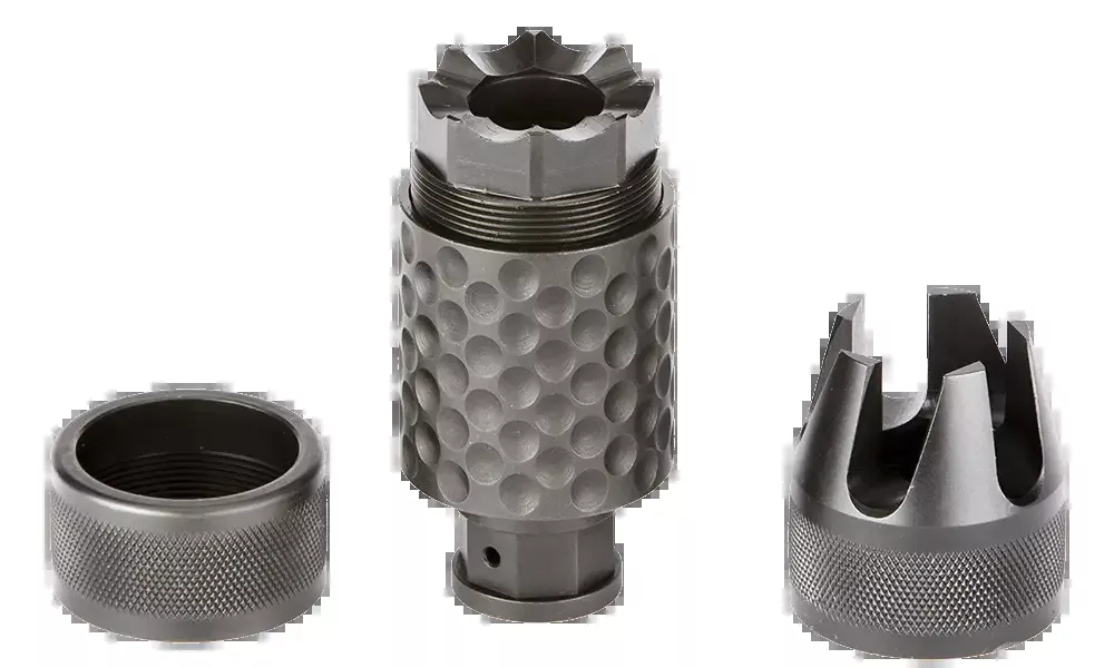 Spike’s Tactical Barking Spider 2 Brake | 1/2x28 | Black Nitride