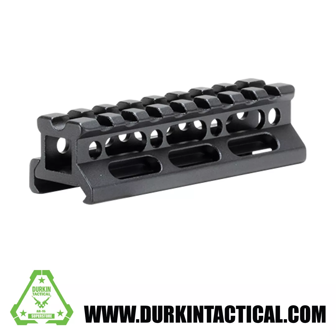 Super Slim .75″ Picatinny Riser Mount 8 Slot Aluminum | Black