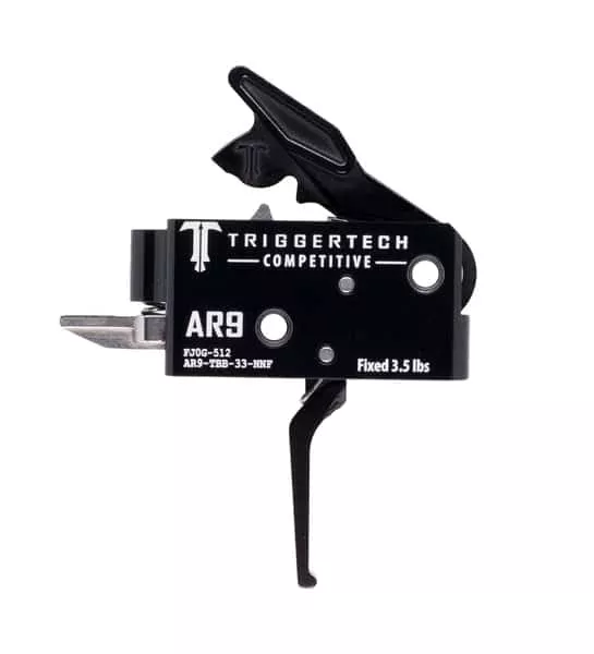 TriggerTech AR-9 Competitive Trigger | PVD Black Flat