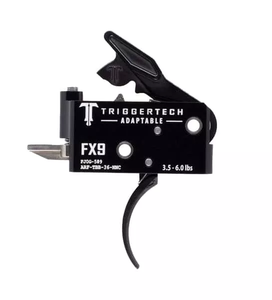 TriggerTech FX9 Adaptable Trigger | PVD Black Curved