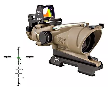 Trijicon ACOG 4×32 Gun Scope with Green Reticle